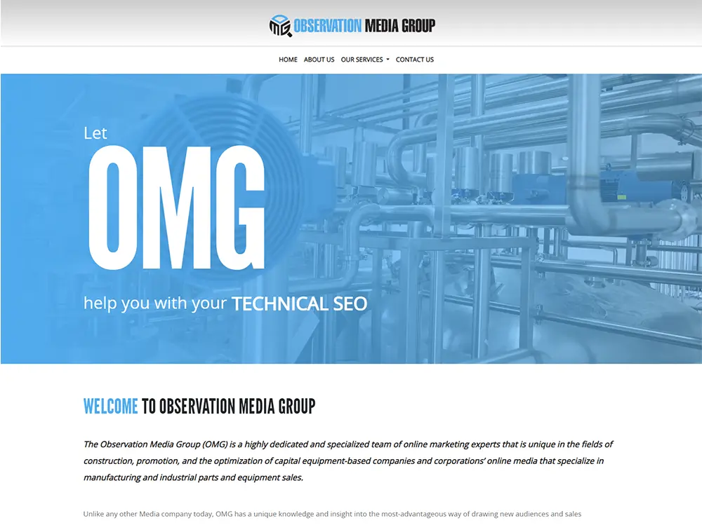 Observation Media Group website